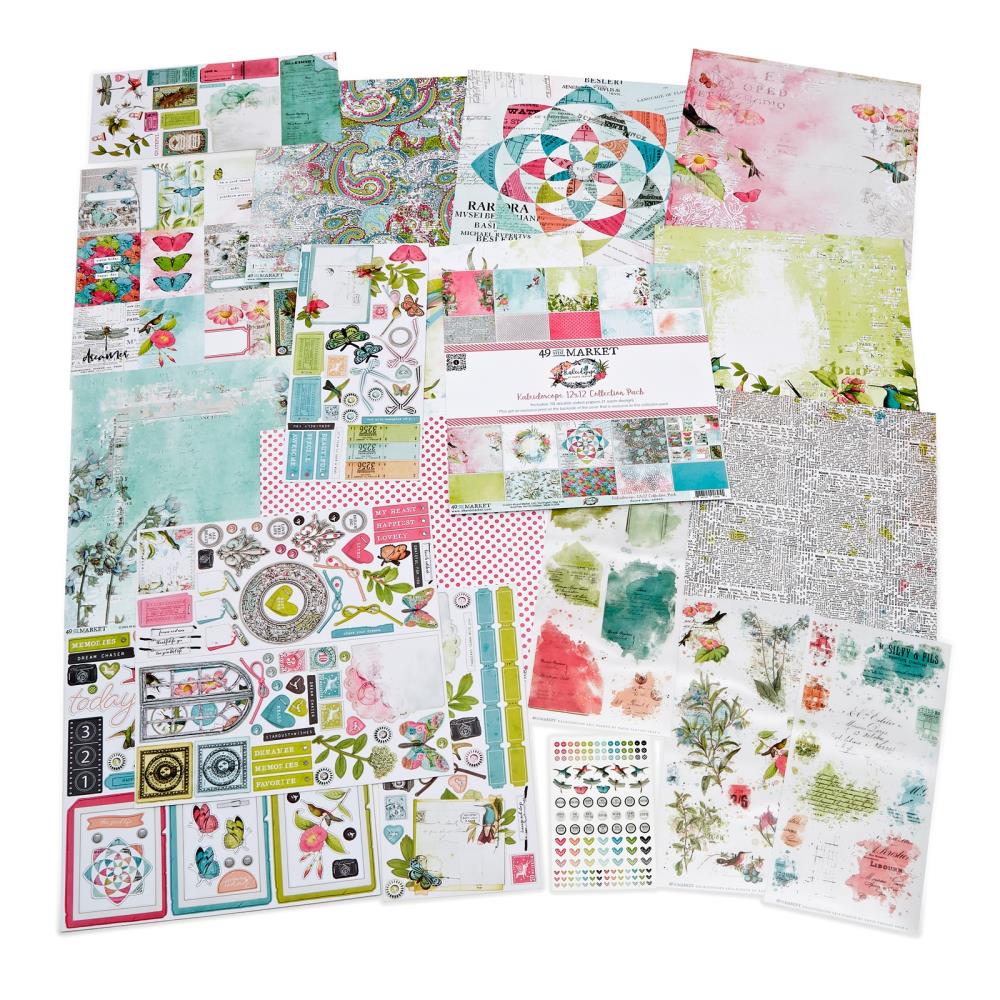 Kaleidoscope Collection - Bundle With Custom Chipboard