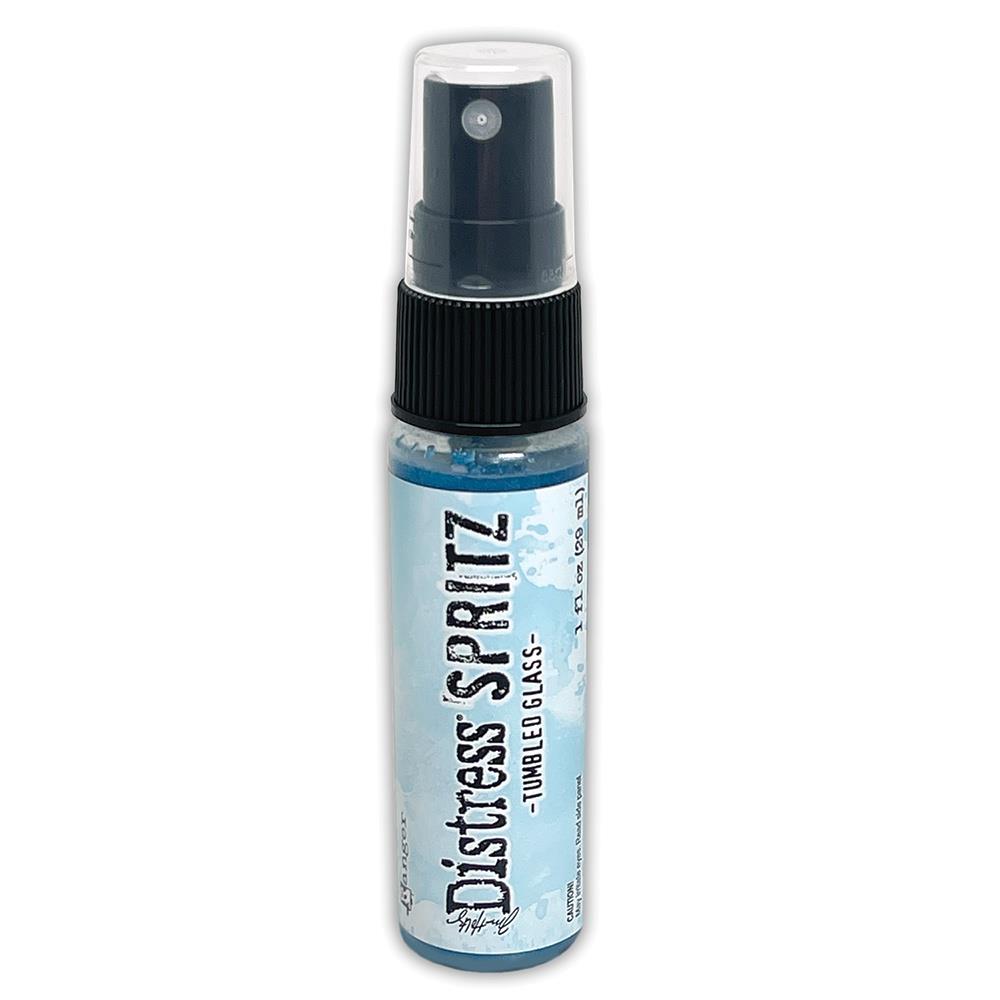 Tim Holtz Distress Spritz 1oz Bottle -Tumbled Glass