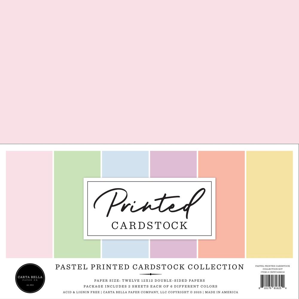 Carta Bella Collection Kit 12"X12" Pastel