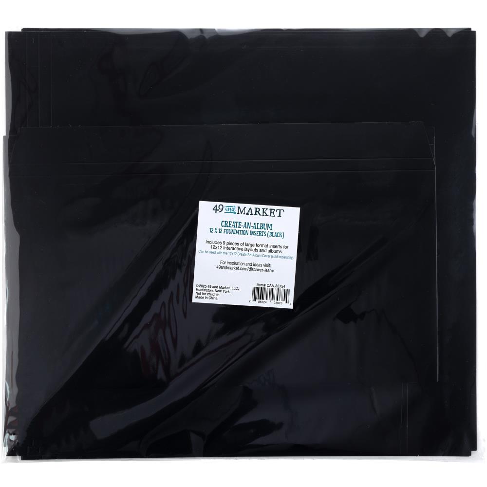 49 And Market Create-An-Album Foundation Inserts 12"X12"