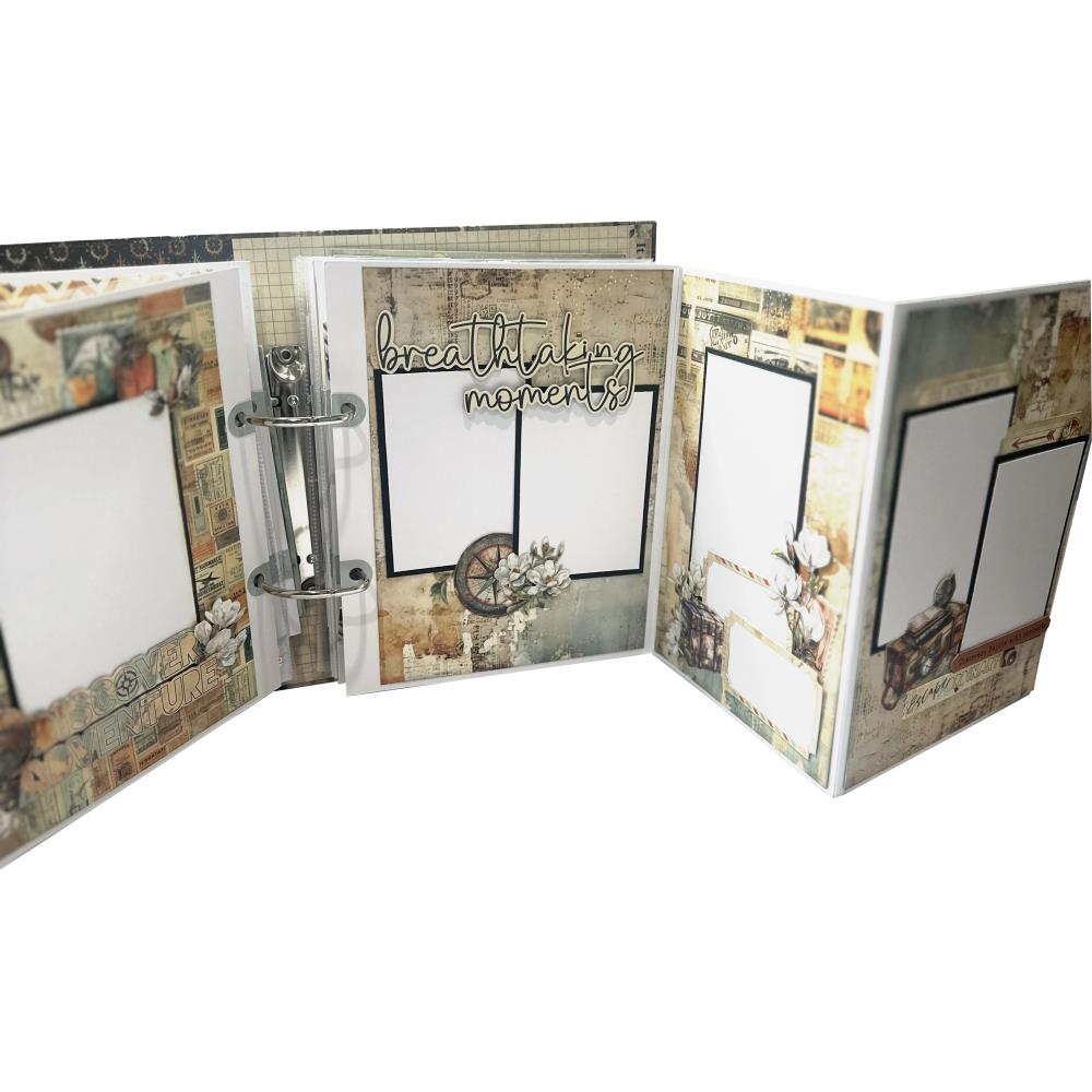 Wanderlust Mini Album. **FREE TUTORIAL**