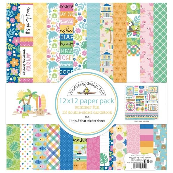 Summer Fun 12x12 Paper Pack
