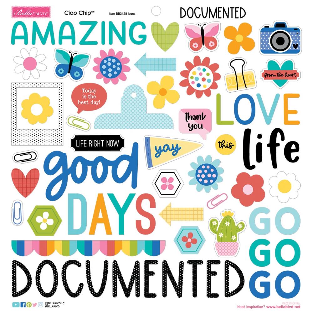 Documented Ciao Chipboard Icons