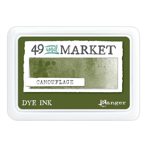 49 & Market Ranger Dye Ink Pad - Camouflage