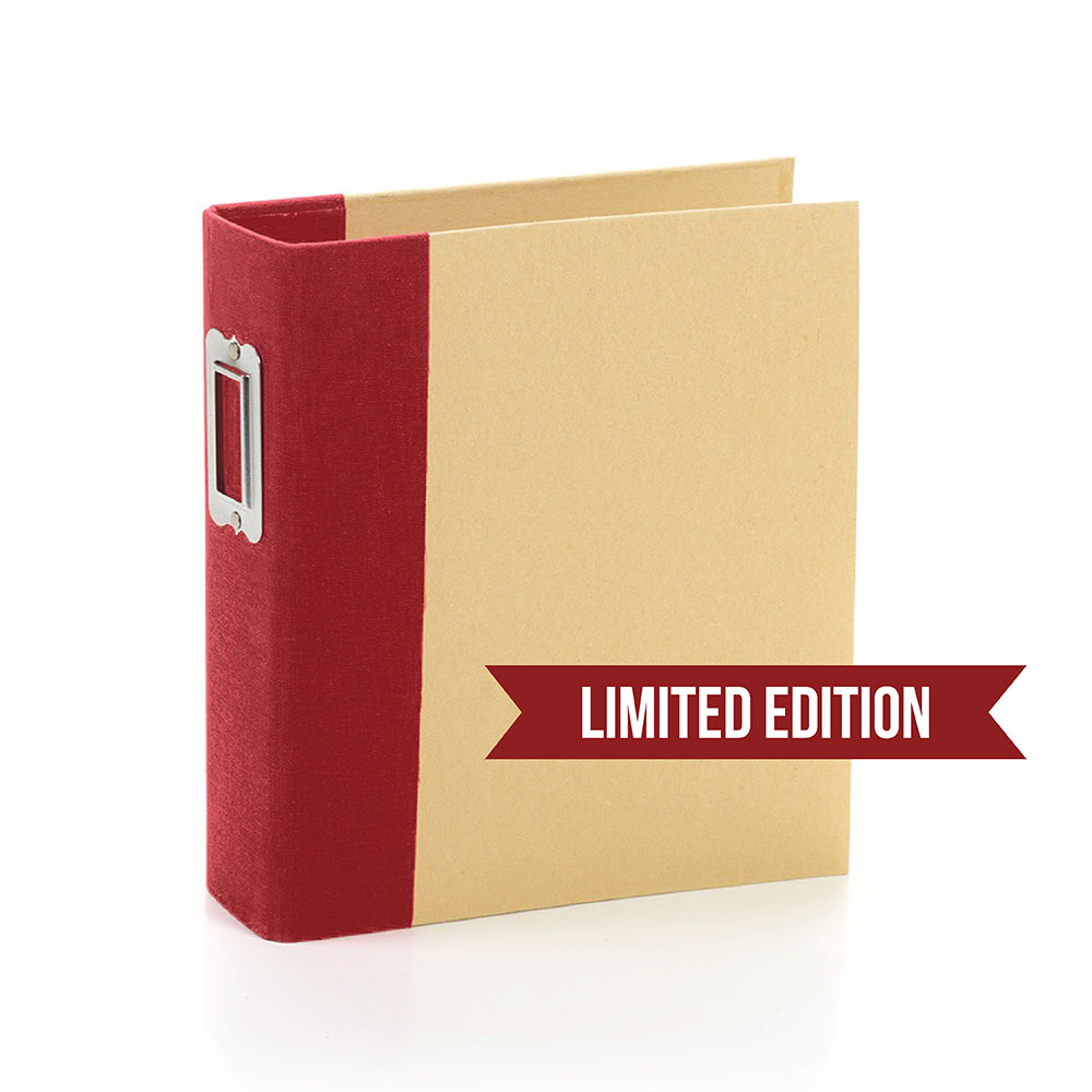 SN@P! Limited Edition 6x8 Binder - Cranberry