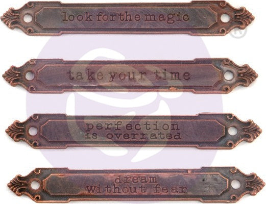 Prima Marketing Finnabair Mechanicals Rusty Labels