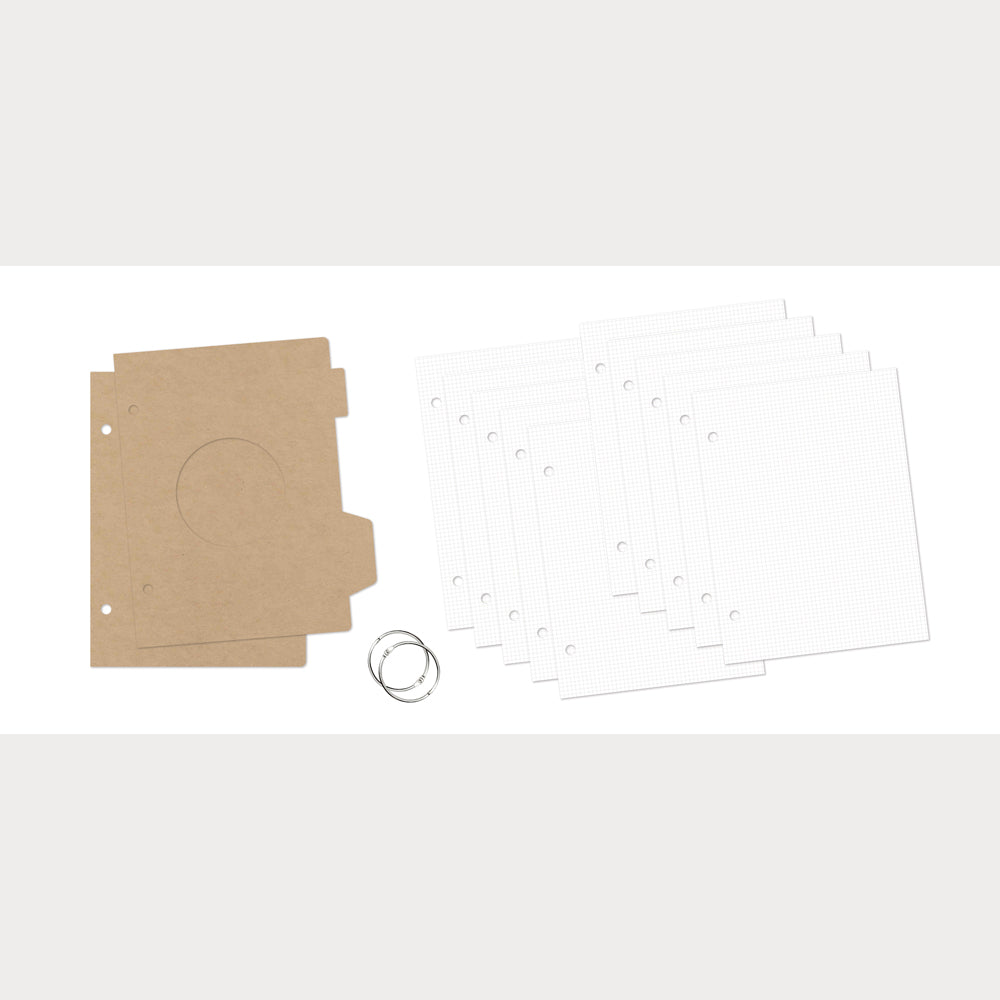 SN@P! - Mini Chipboard Album - Camera