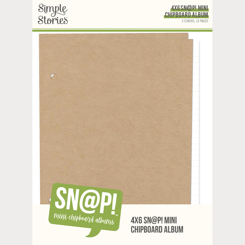 SN@P! - Mini Chipboard Album - 4x6