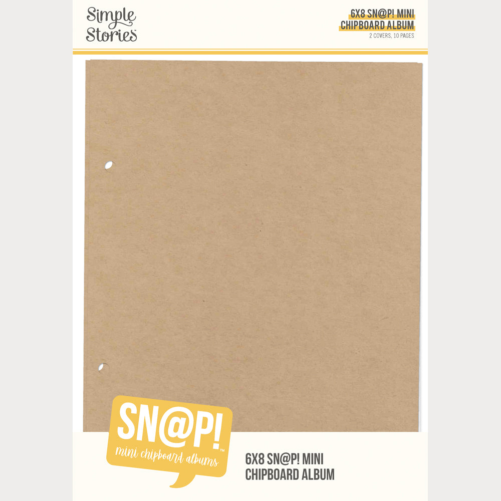 SN@P! - Mini Chipboard Album - 6x8