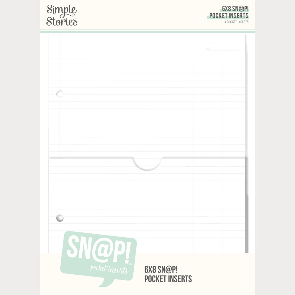 6x8 SN@P! - Pocket Binder Inserts