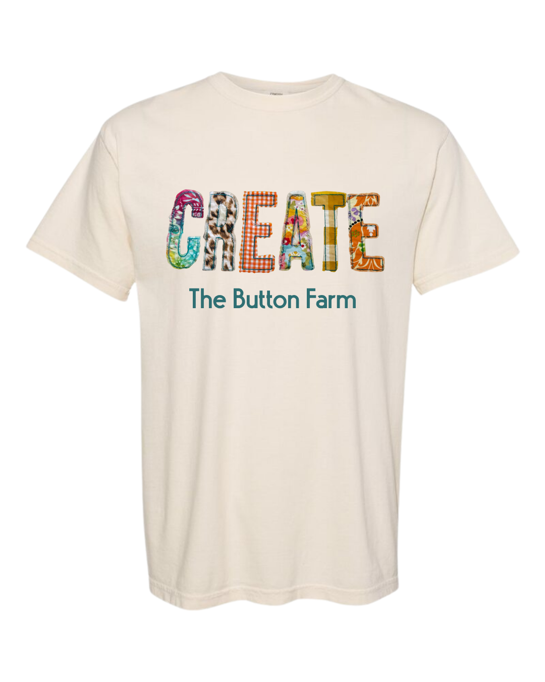 Fall Getaway "CREATE" Embroidered SHORT Sleeve T-Shirt