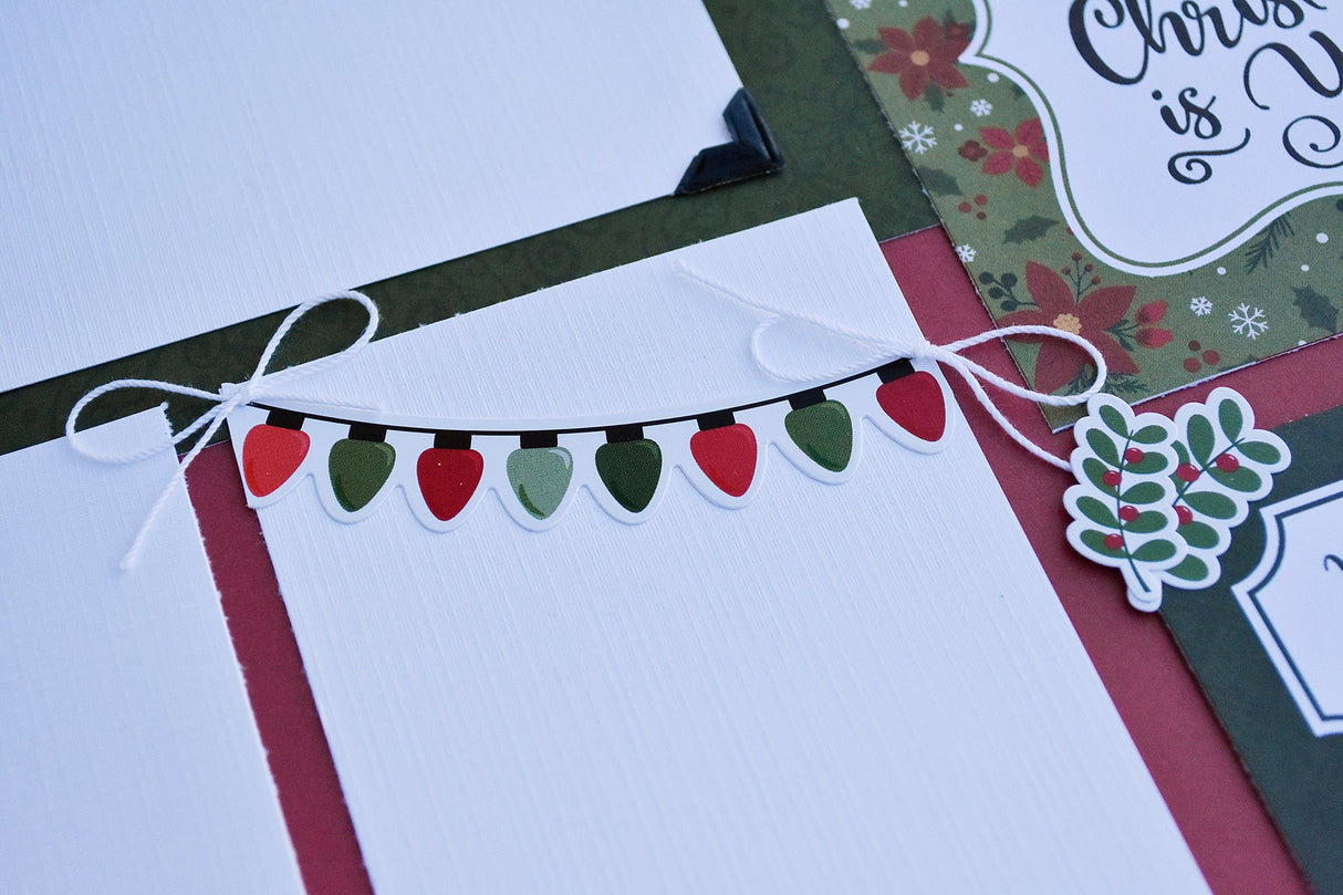 Christmas Spirit Page Kit - Digital Tutorial