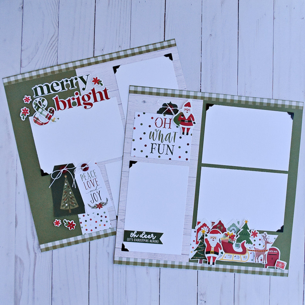Christmas Spirit Page Kit - Digital Tutorial