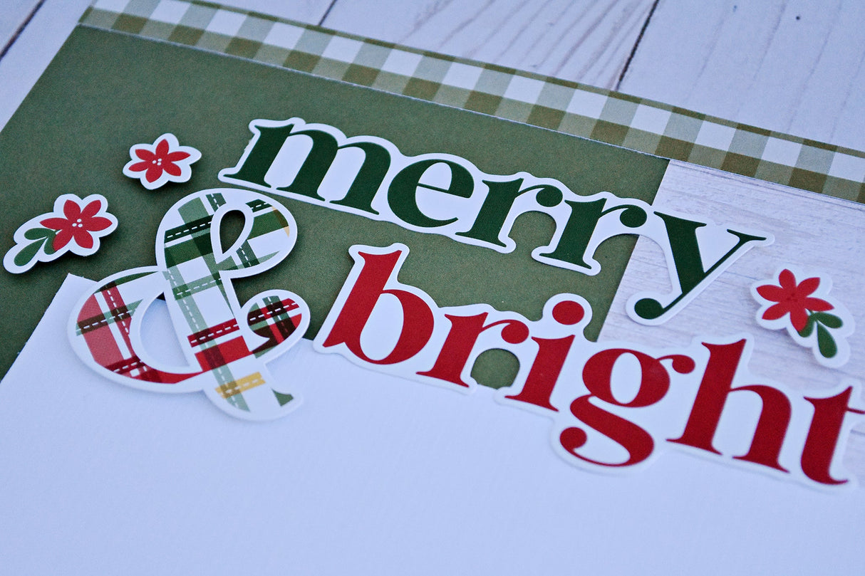 Christmas Spirit Page Kit - Digital Tutorial