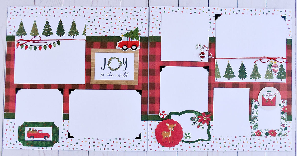 Christmas Spirit Page Kit - Digital Tutorial