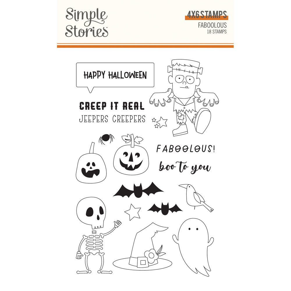 FaBOOlous - Stamps - Clear Photopolymer Stamps
