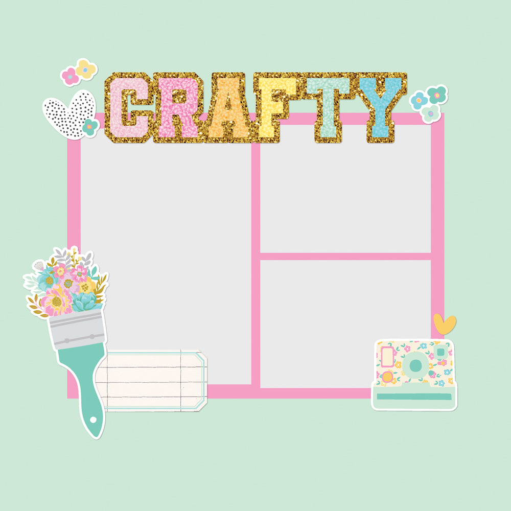Simple Pages Page Pieces - Crafty Things