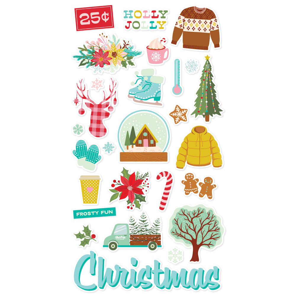 Snow Pine Lodge - 6x12 Chipboard