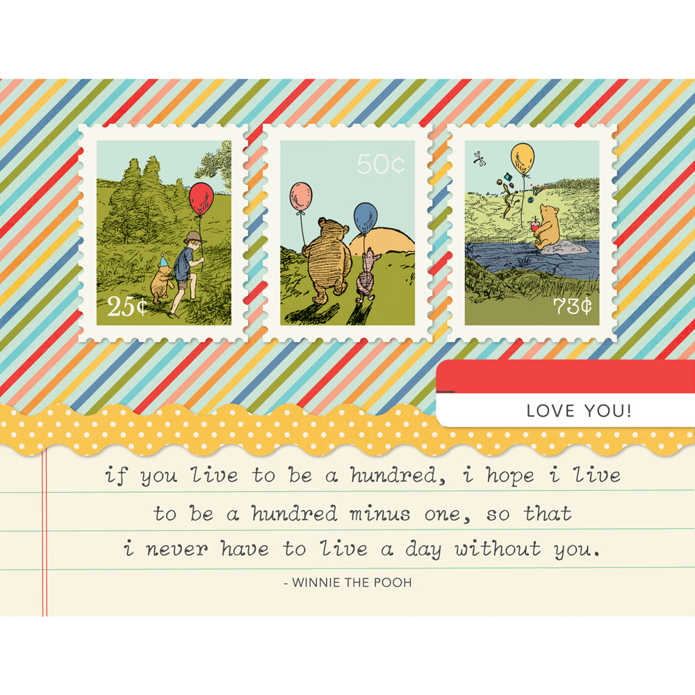 Say Cheese Classic Pooh Birthday - Simple Cards Card Kit