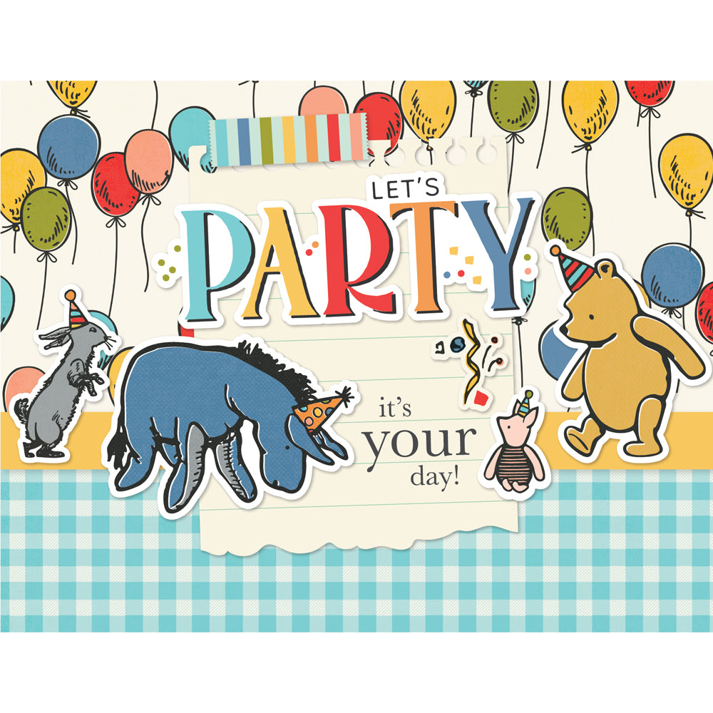 Say Cheese Classic Pooh Birthday - Simple Cards Card Kit