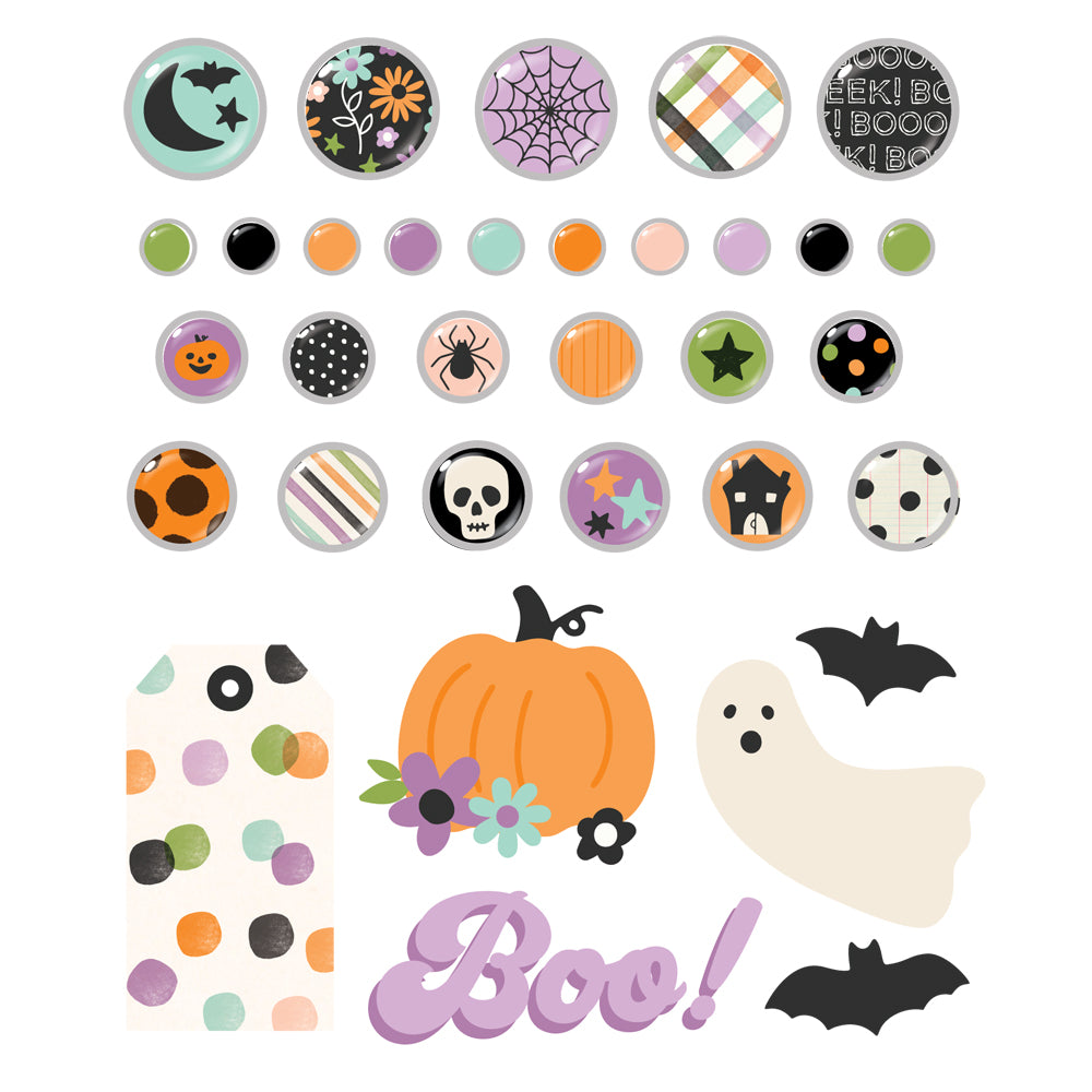 Spooky Things - Decorative Brads