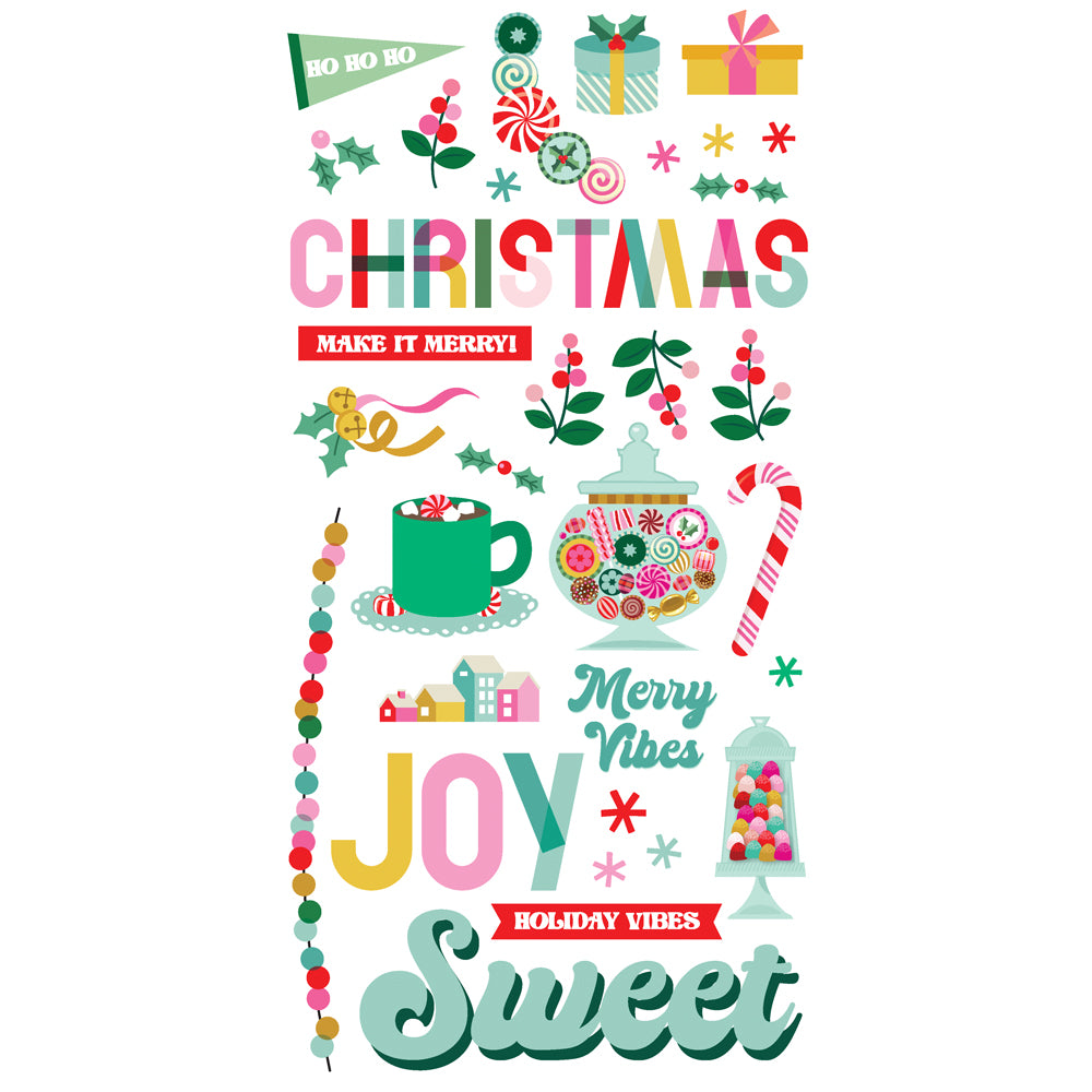 Hard Candy Christmas - Simple Pages Page Kit