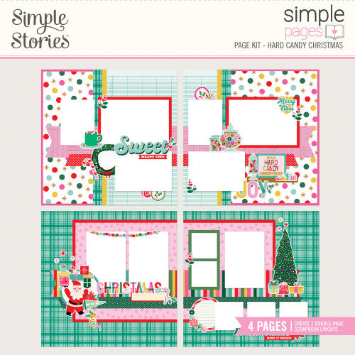 Hard Candy Christmas - Simple Pages Page Kit