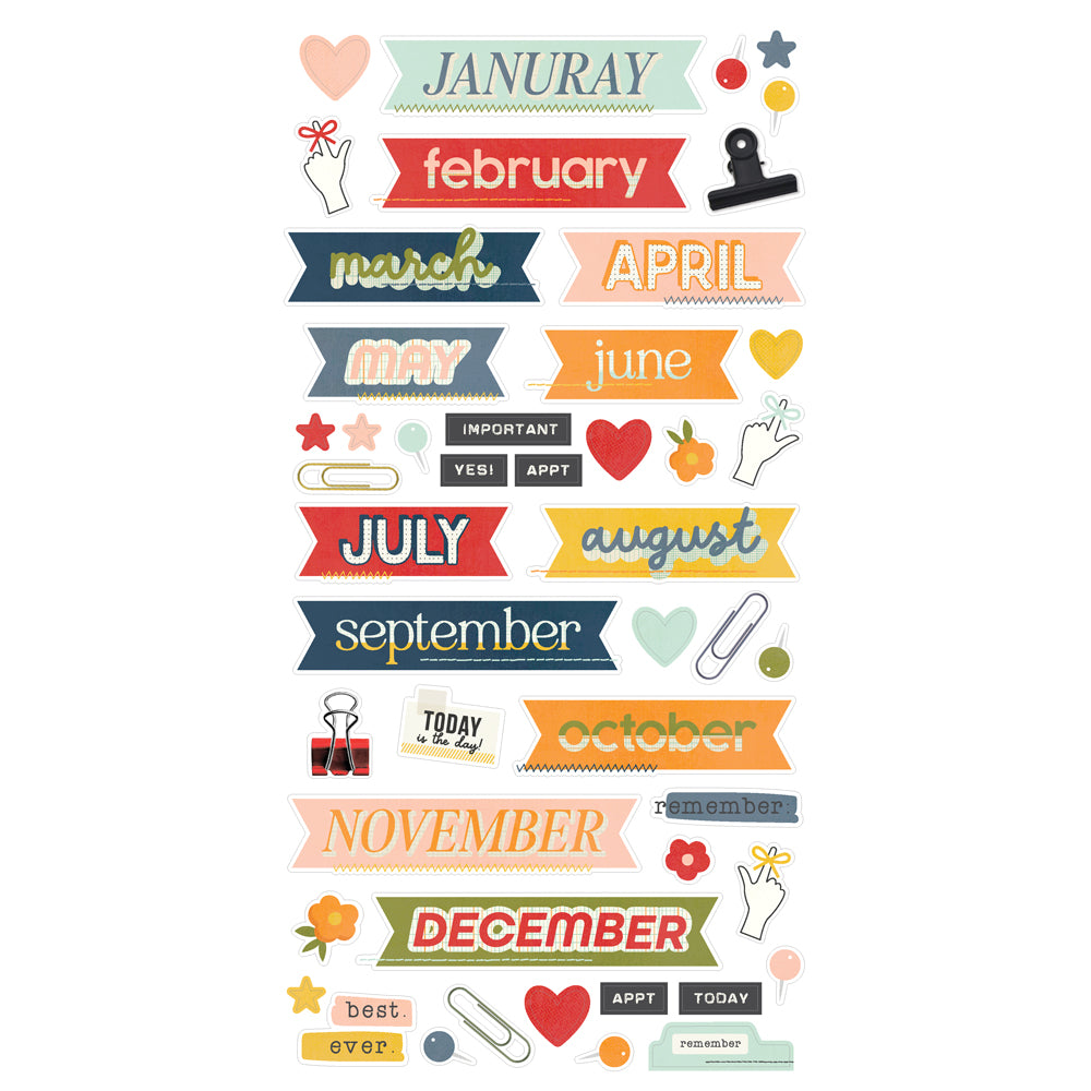 Life In Photos - 12 Month Memory Calendar