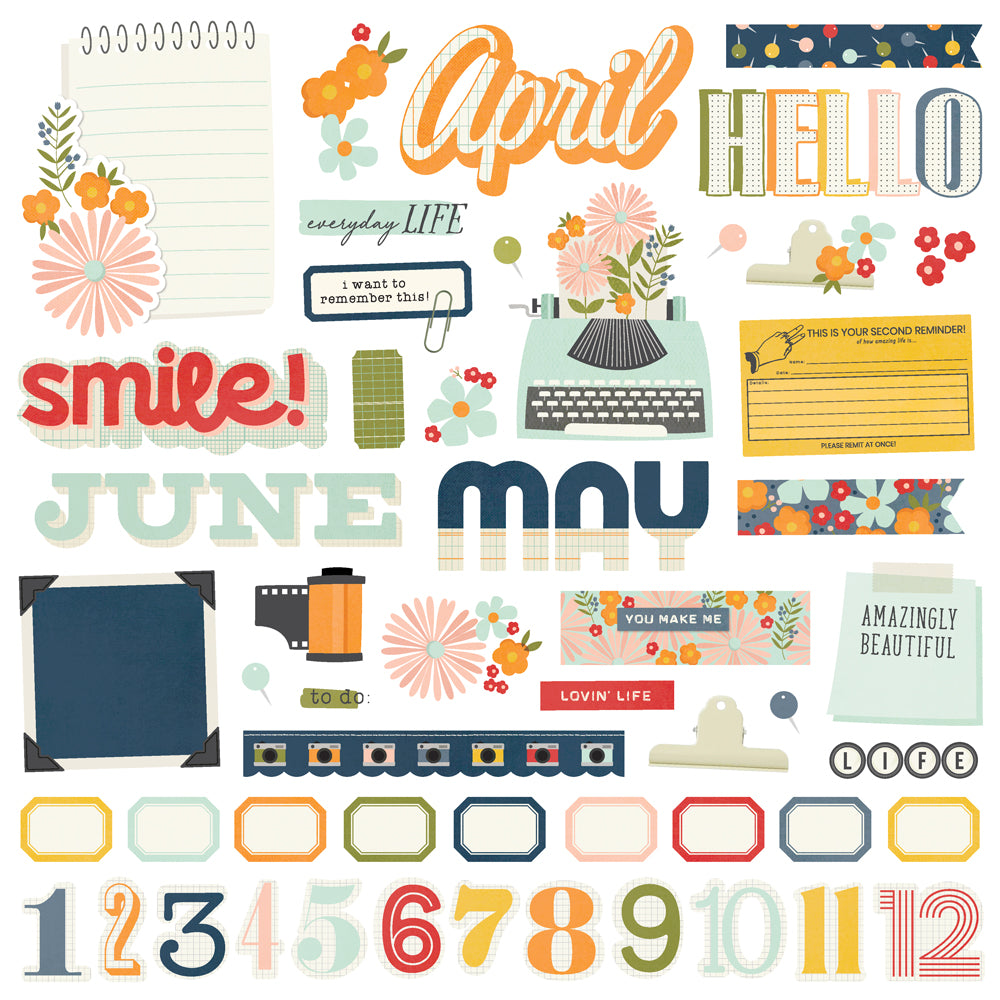 Life In Photos - 12 Month Memory Calendar