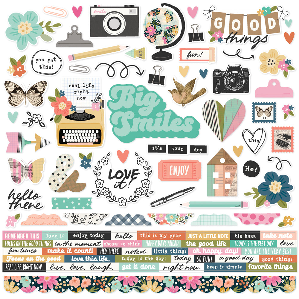 Take Note Cardstock Stickers