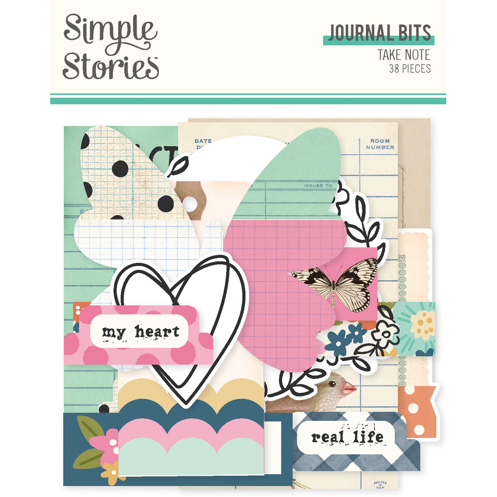 Take Note Journal Bits & Pieces