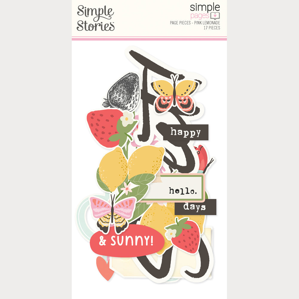 Pink Lemonade- Simple Pages Page Pieces