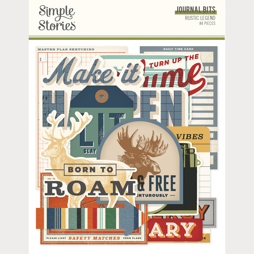 Rustic Legend - Journal Bits & Pieces