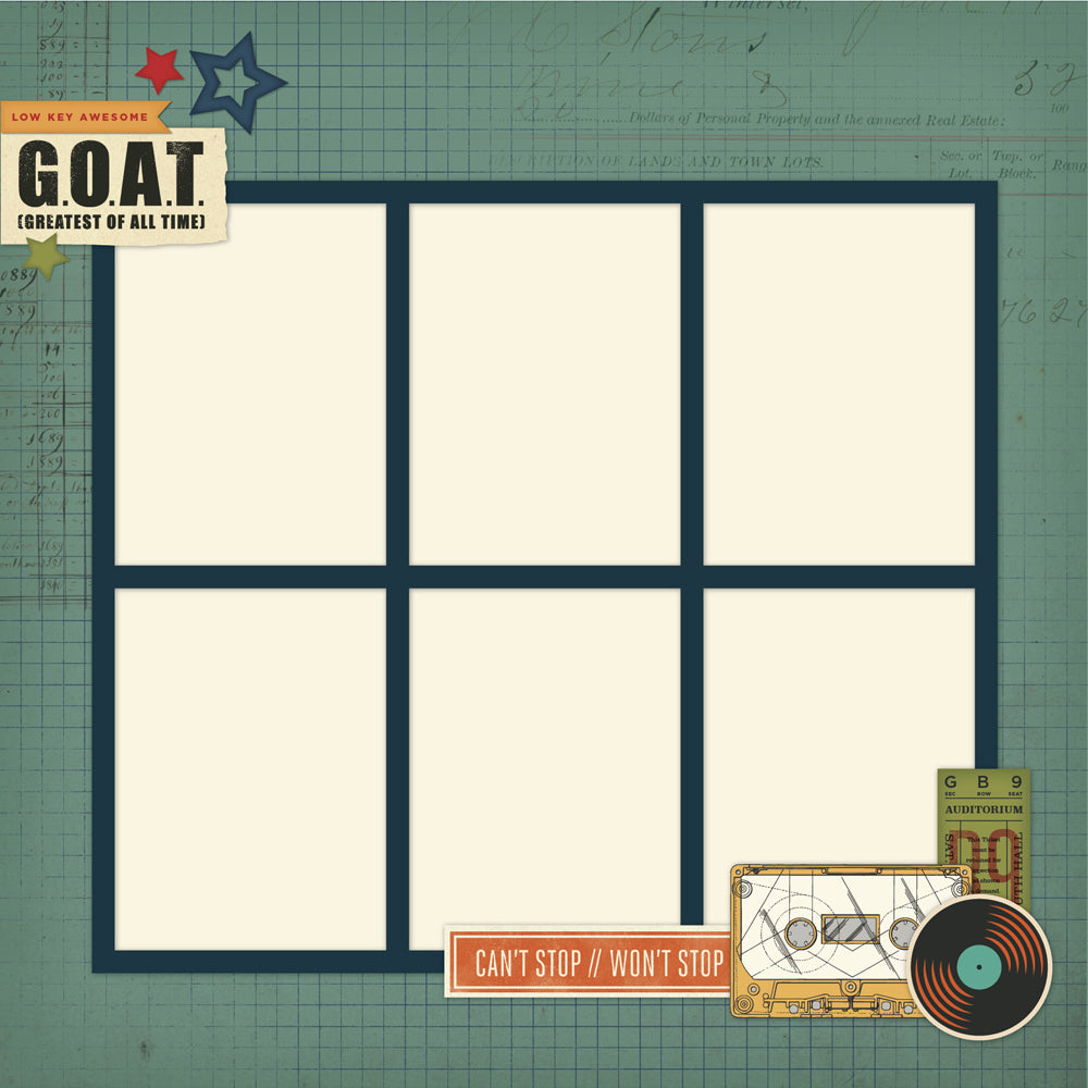 Rustic Legend Simple Pages Page Pieces