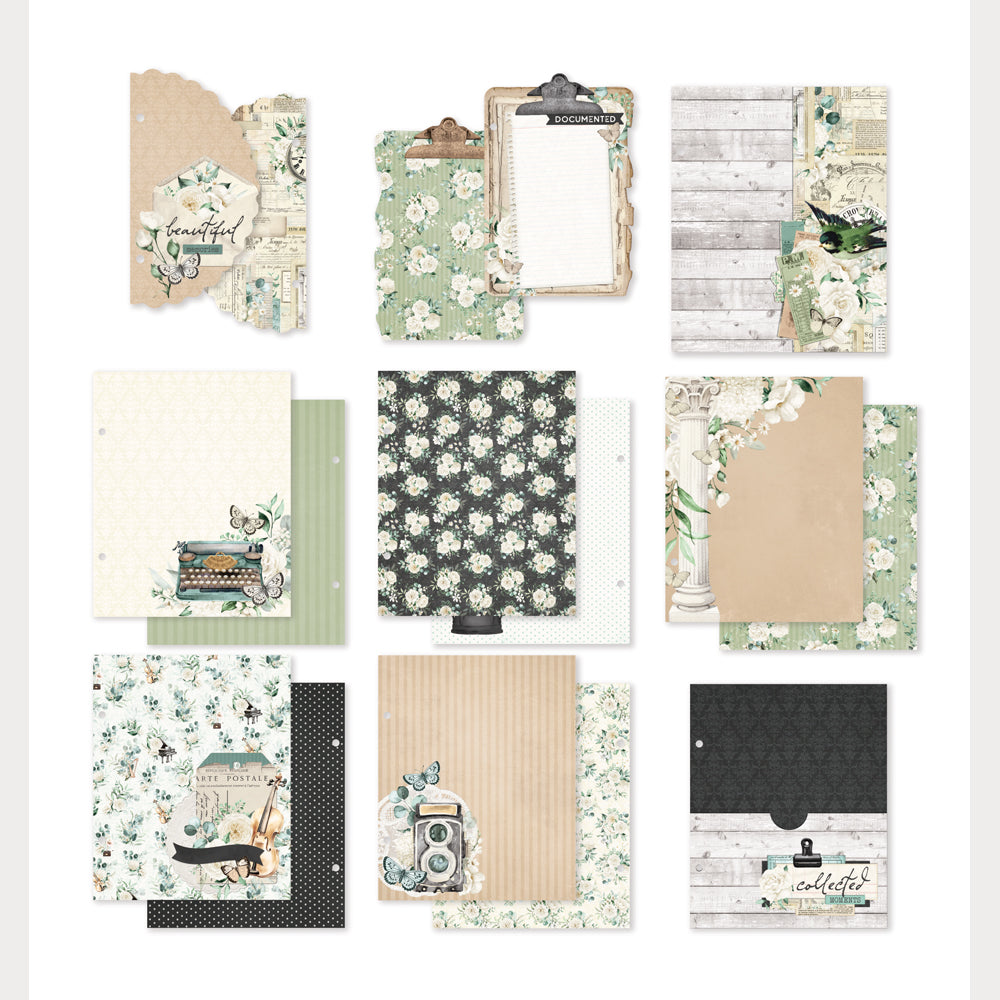 Simple Vintage Timeless Harmony - SN@P! 6x8 Binder Inserts