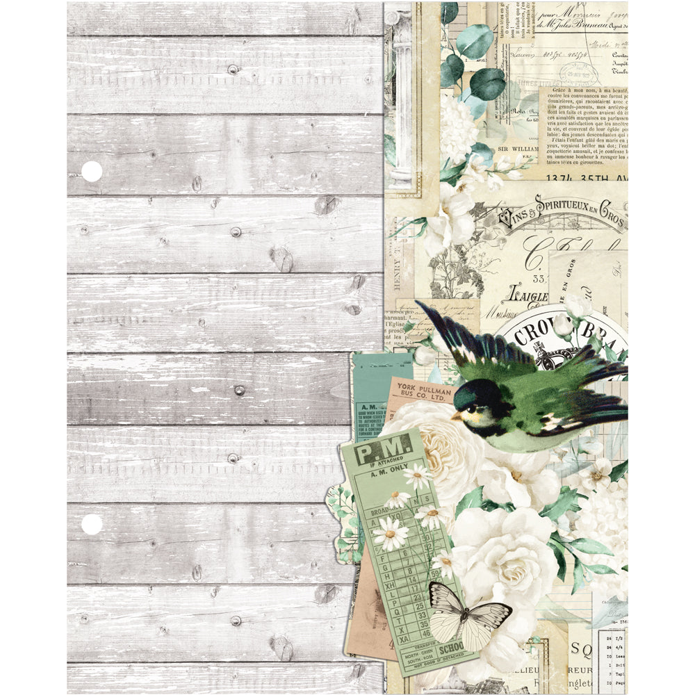 Simple Vintage Timeless Harmony - SN@P! 6x8 Binder Inserts