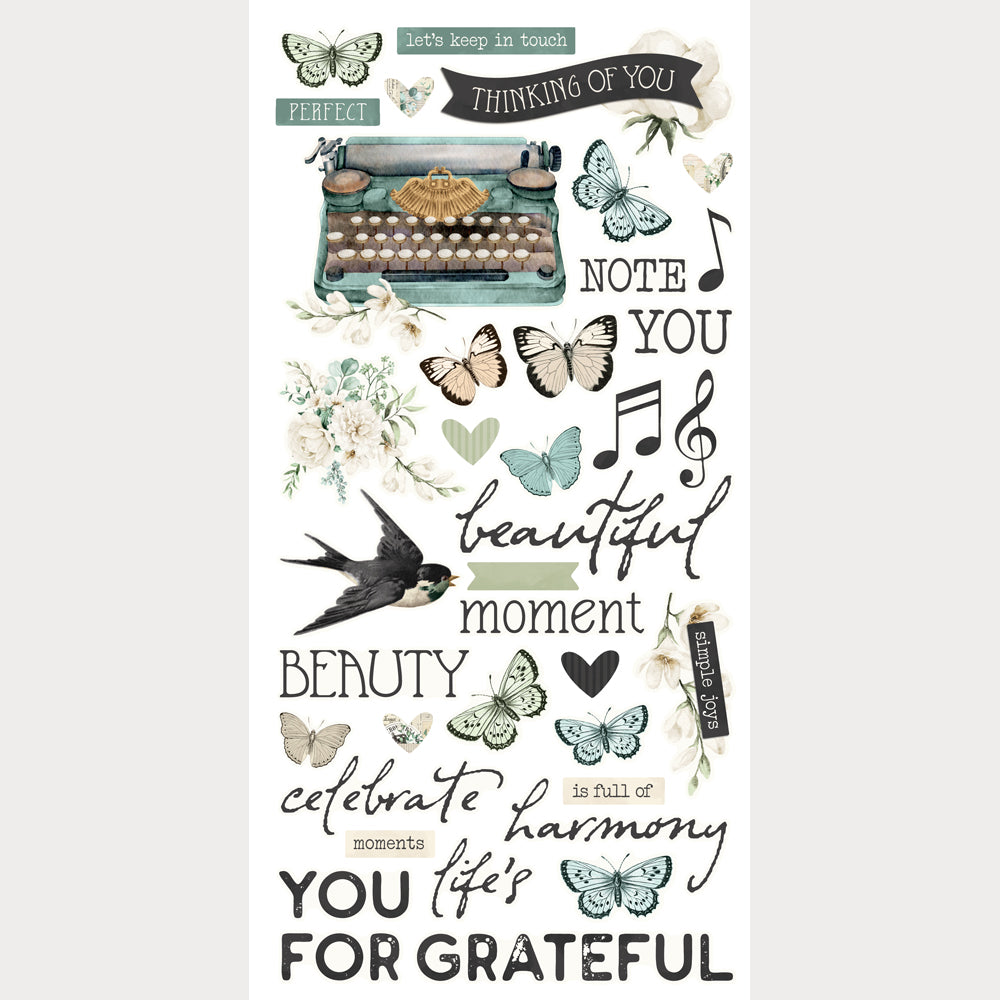 Simple Vintage Timeless Harmony - Simple Cards Card Kit