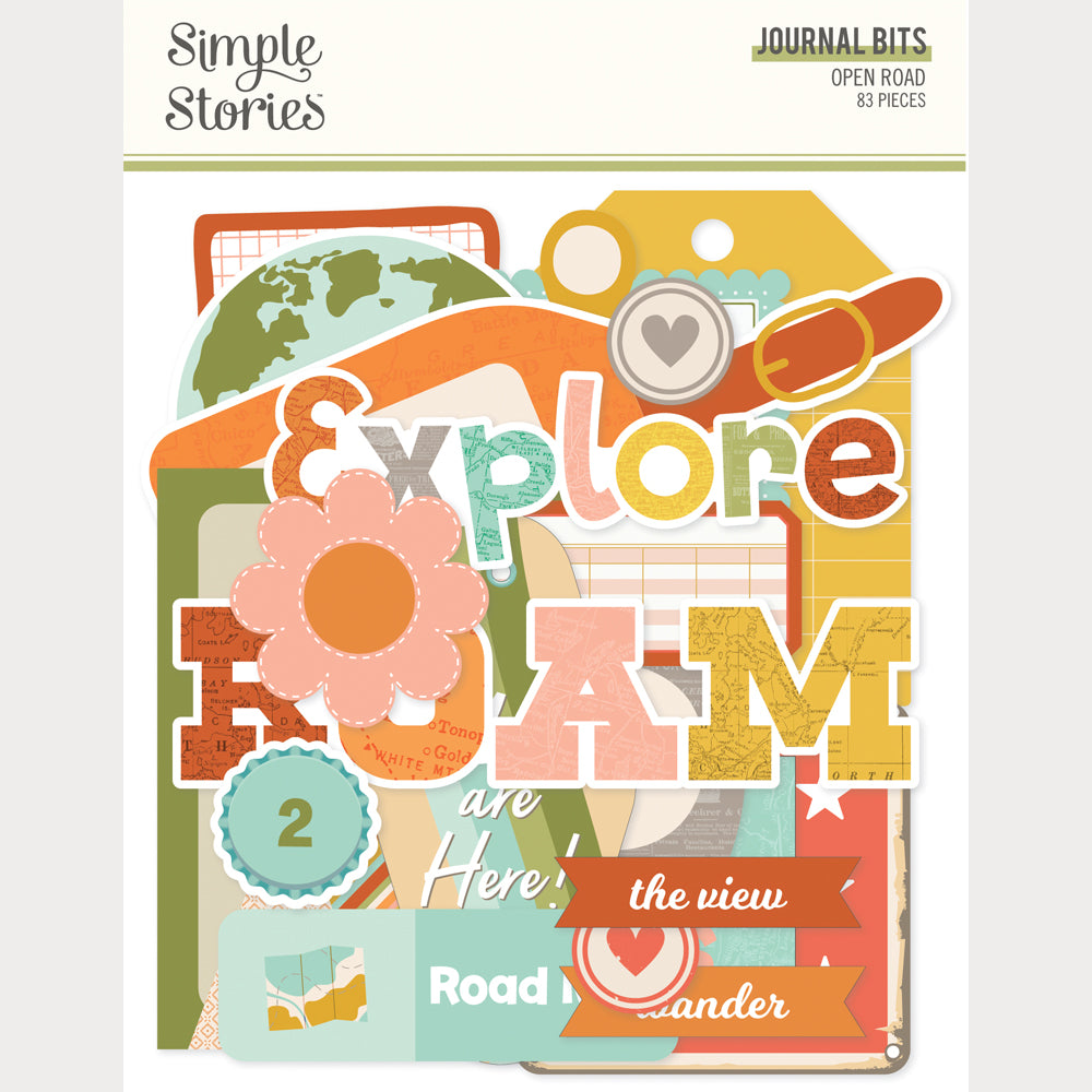 Open Road - Journal Bits & Pieces