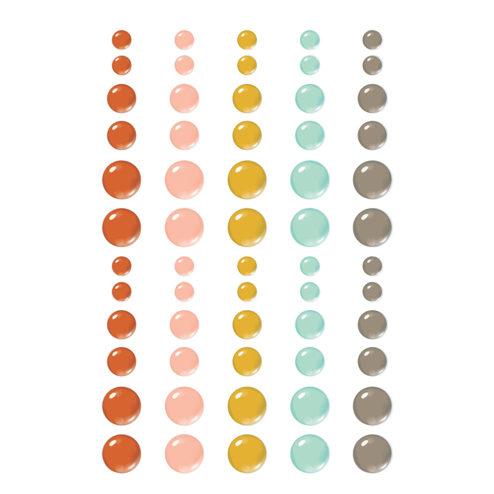Open Road - Glossy Enamel Dots