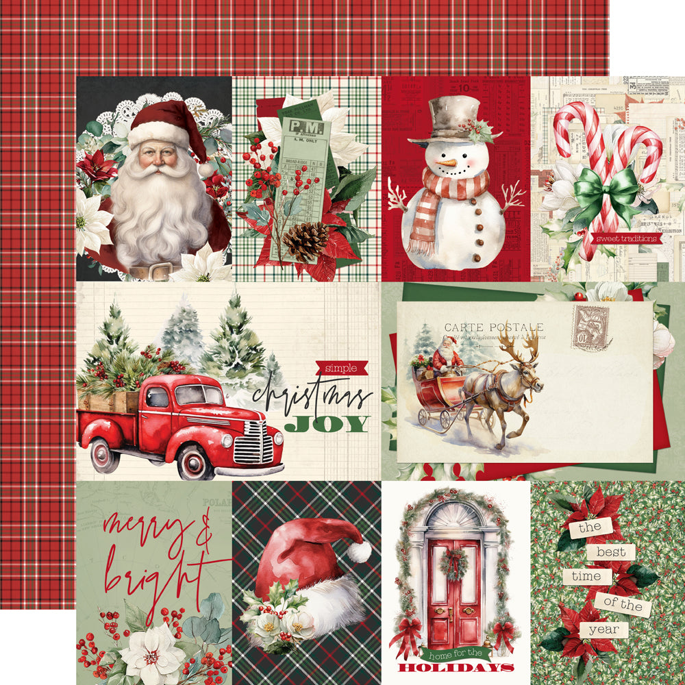 Simple Stories - Simple Vintage Old Fashioned Christmas Collector's Essentials Kit **PRE-ORDER**