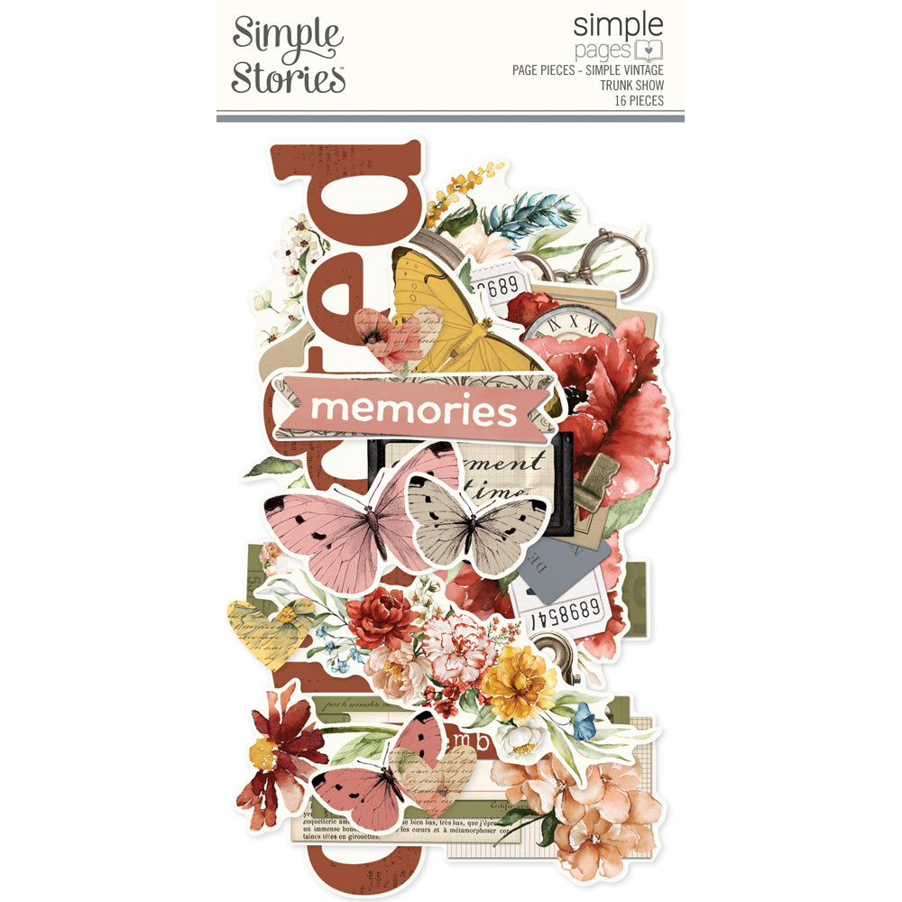Simple Stories - Simple Vintage Trunk Show - Page Pieces **Pre-Order**