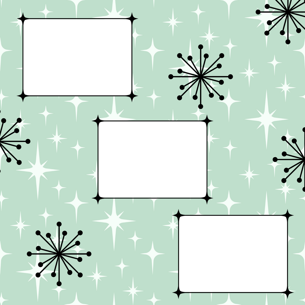 Crafty & Cozy Scrapbooking Paper – Lounging at the Lodge ~ Mint