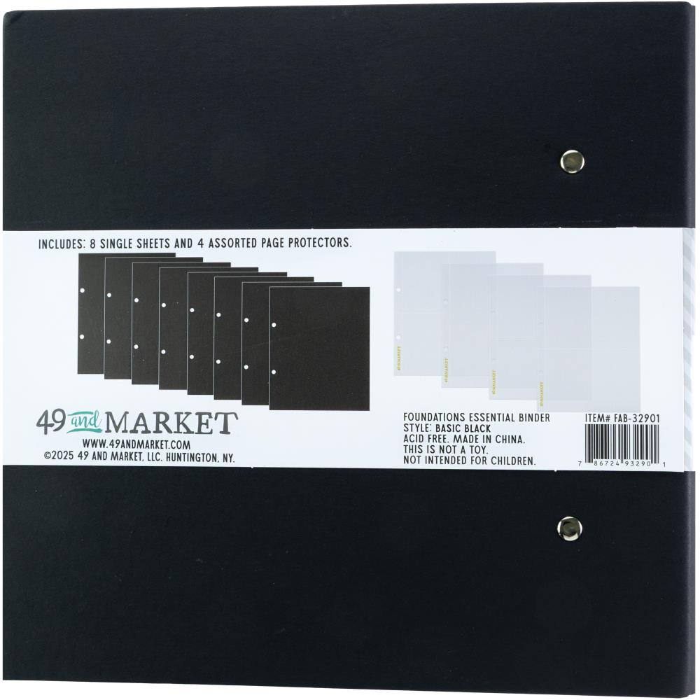 49 And Market Foundations Binder - black