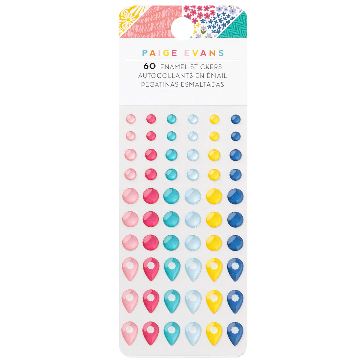 Paige Evans Enamel Stickers - Adventurous