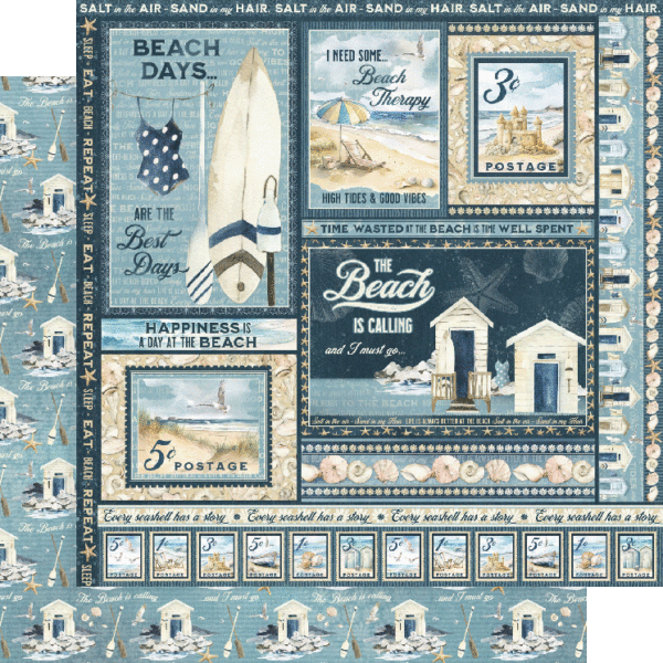 The Beach is Calling 12×12 Collection Pack