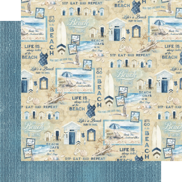 The Beach is Calling 12×12 Collection Pack