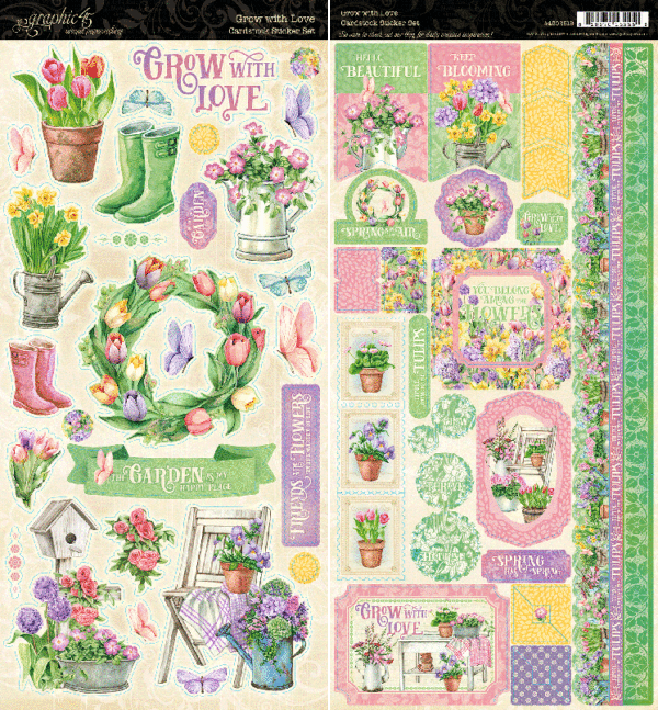 Grow with Love Sticker Set