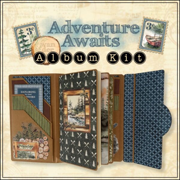 Graphic 45 Class Series - Adventure Awaits Album Kit