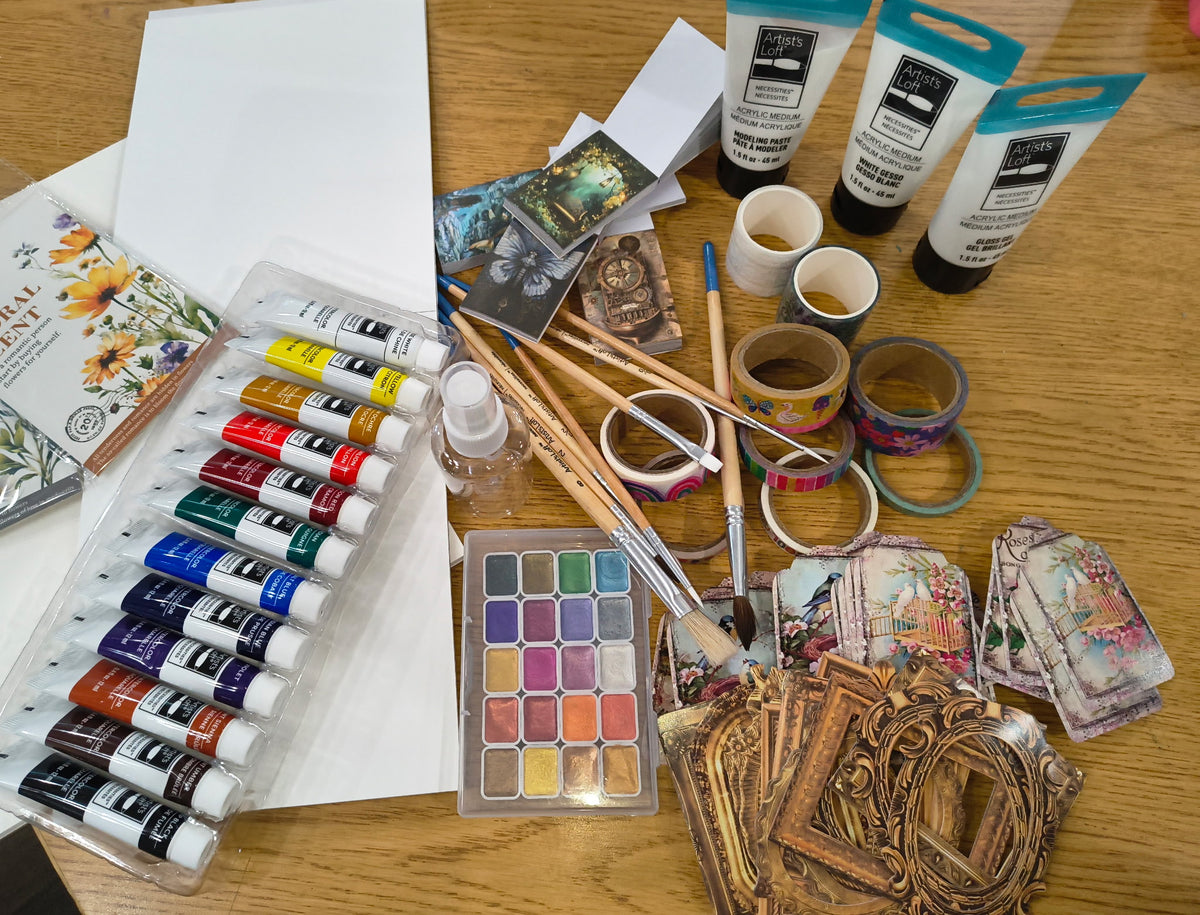 A License to Create... Art Journaling ~Designed by Lori Fahrenholtz
