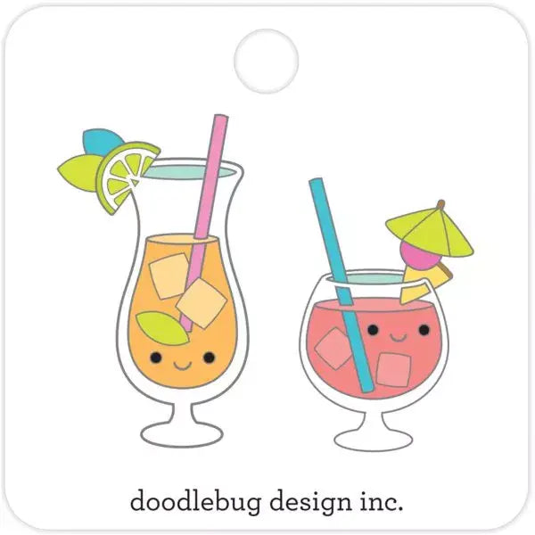 Doodlebug Pin Paradise Punch